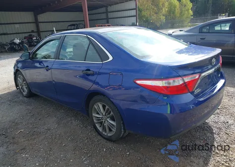 2015 Toyota Camry Se из США, поврежденный, VIN 4T1BF1FKXFU872060